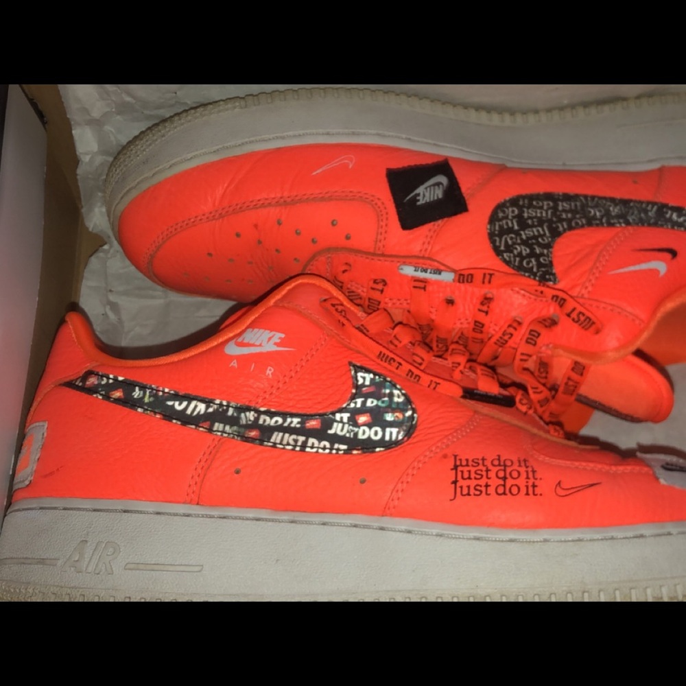 “Just do it” af1 pack (orange)